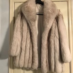 REAL FOX FUR COAT spring sale!!!!!